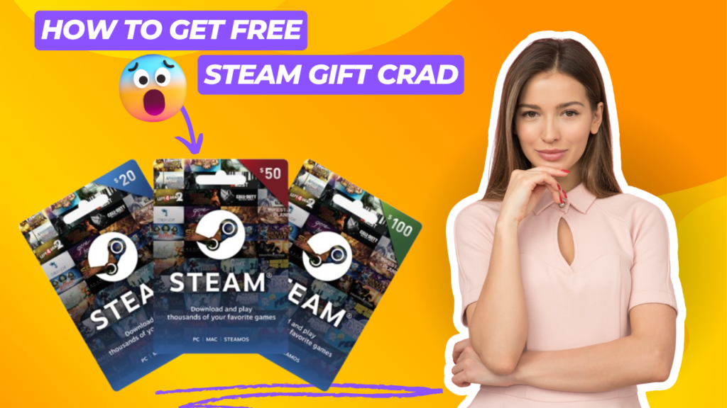 Get Unuse Steam Gift Card